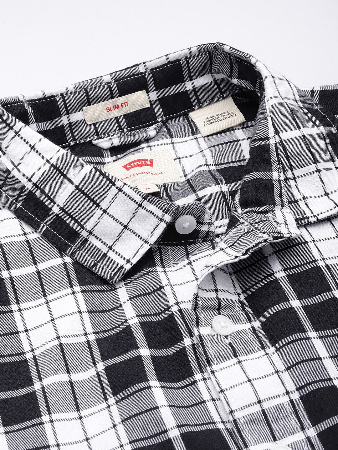 Men's Checkered Slim Fit Shirt - Image 2