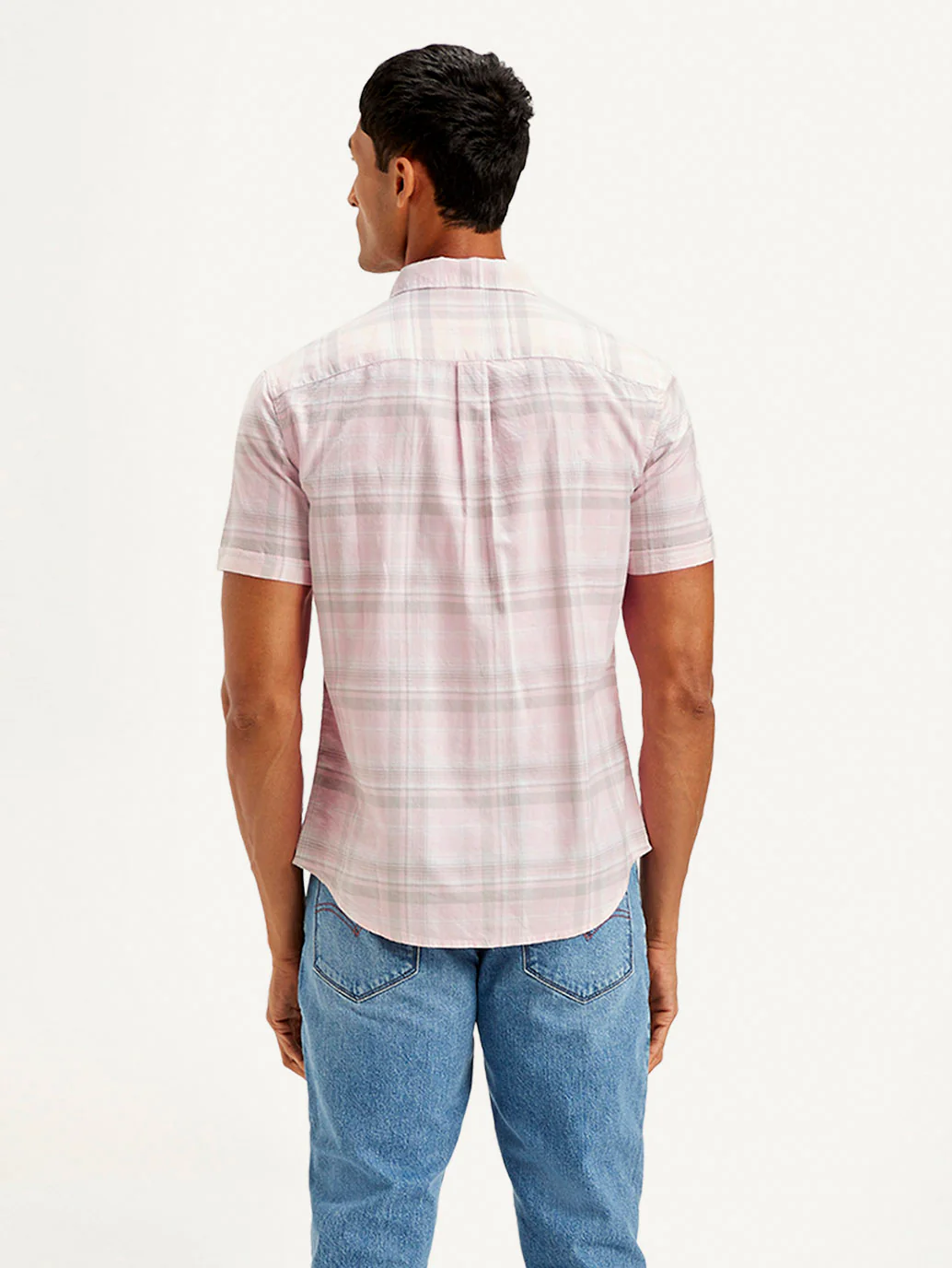 Men's Checkered Slim Fit Shirt - Image 3