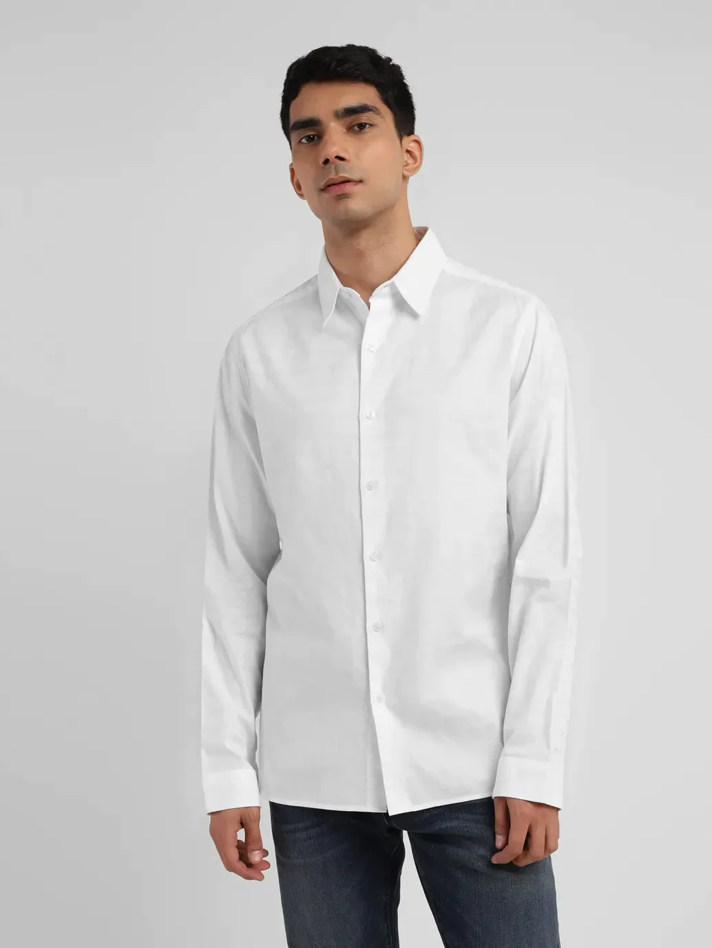 Men's Redloop Checkered Slim Fit Shirt - Image 2