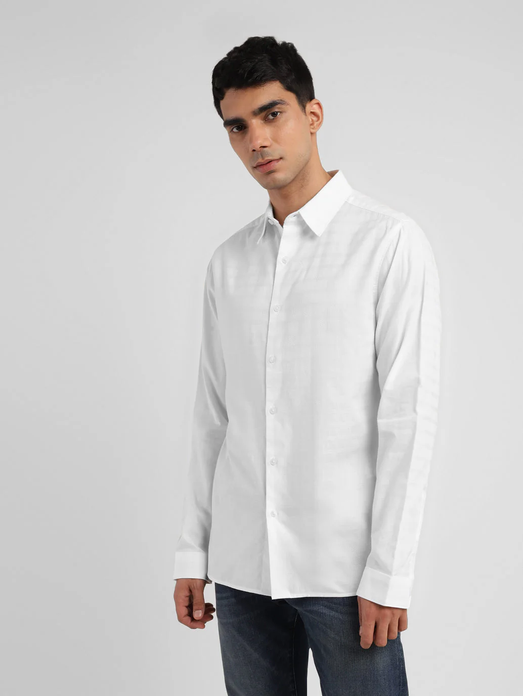 Men's Redloop Checkered Slim Fit Shirt - Image 5