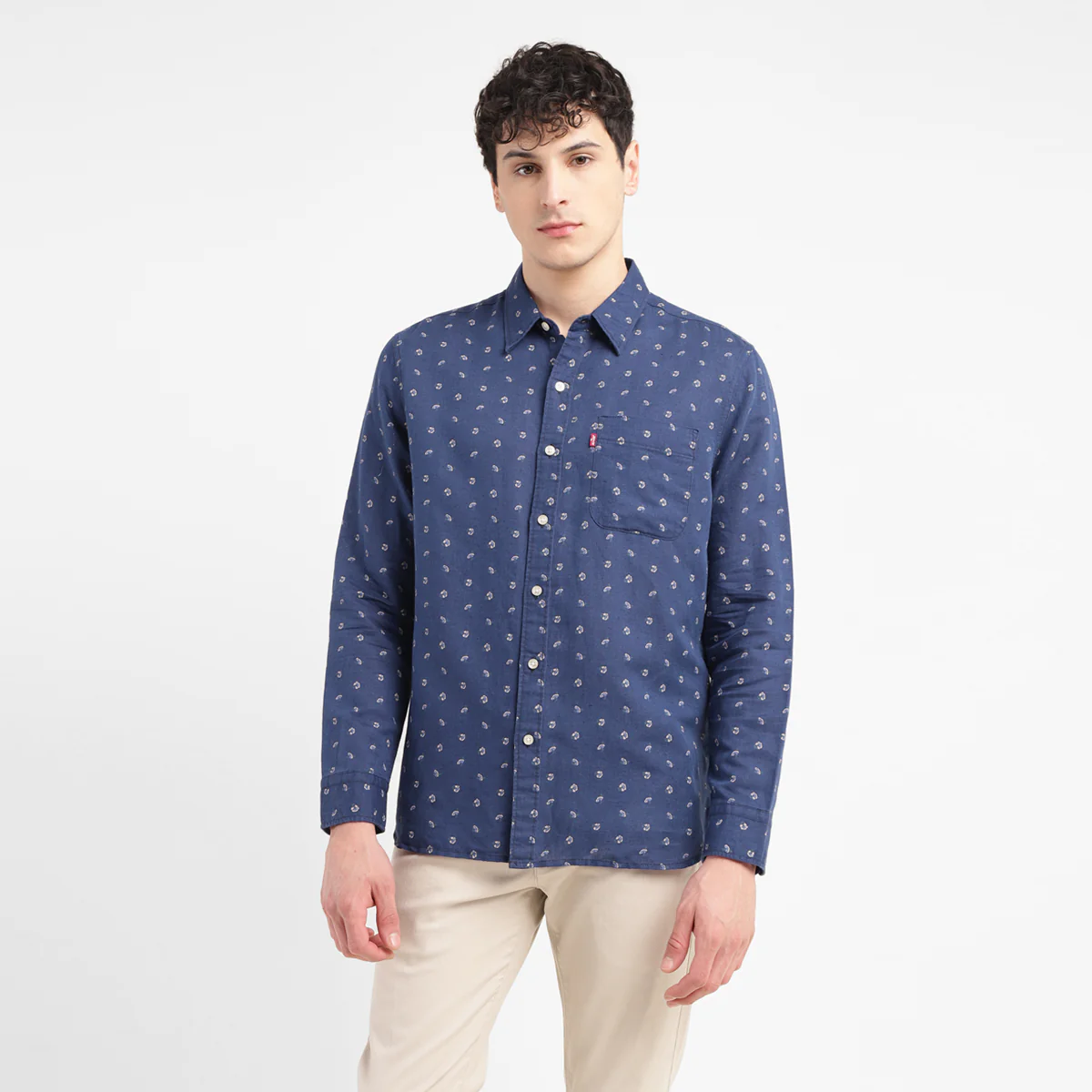 Men's Checkered Slim Fit Shirt