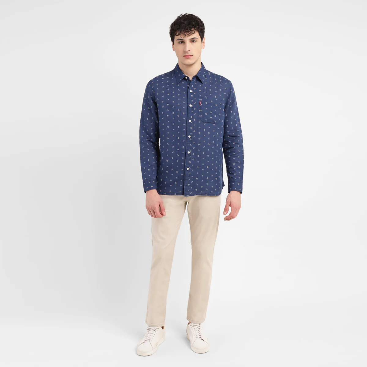 Men's Checkered Slim Fit Shirt - Image 2