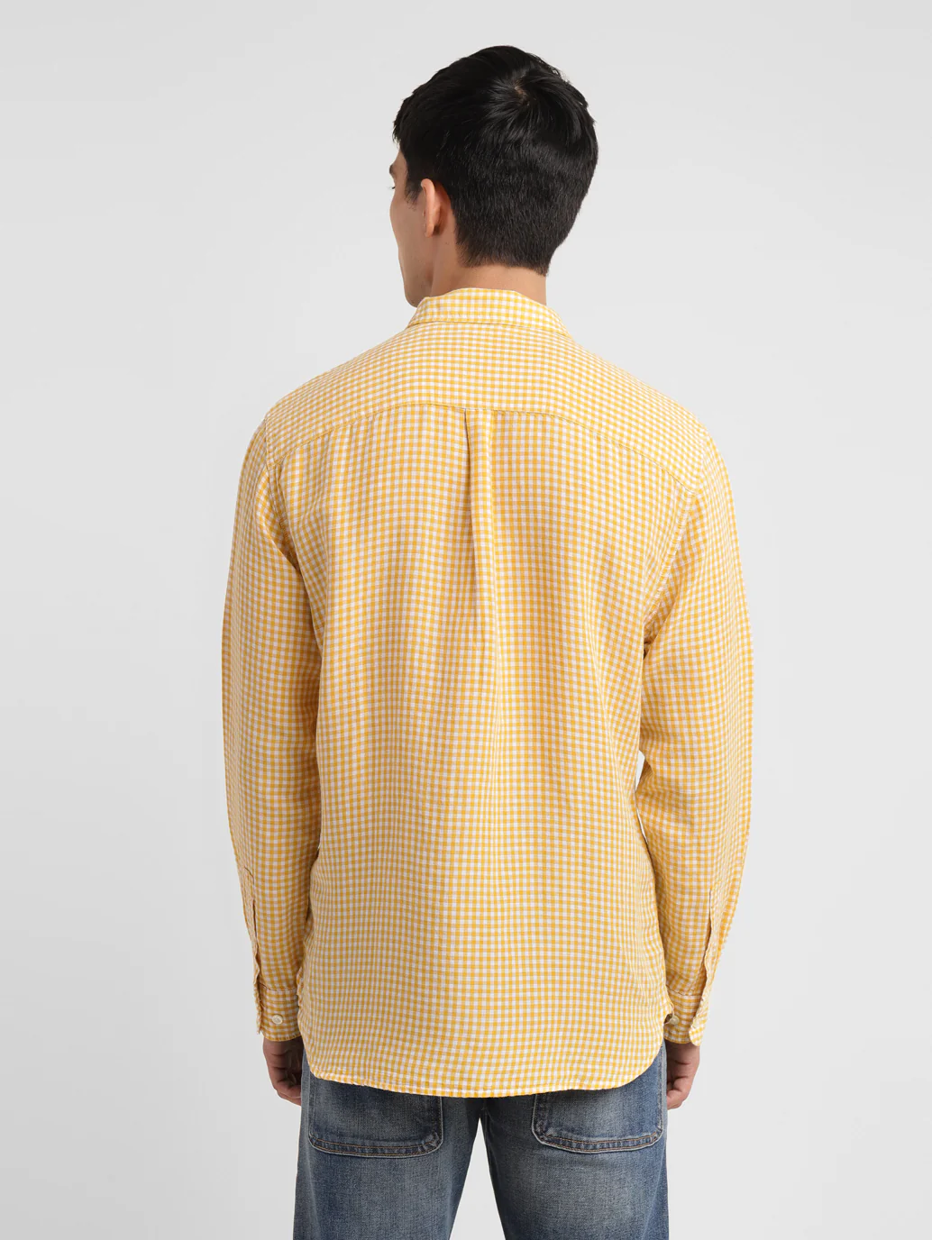 Men's Checkered Slim Fit Shirt - Image 3