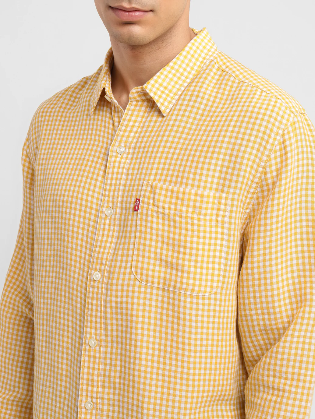 Men's Checkered Slim Fit Shirt - Image 5