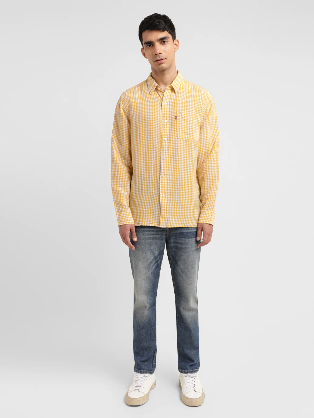 Men's Checkered Slim Fit Shirt - Image 6