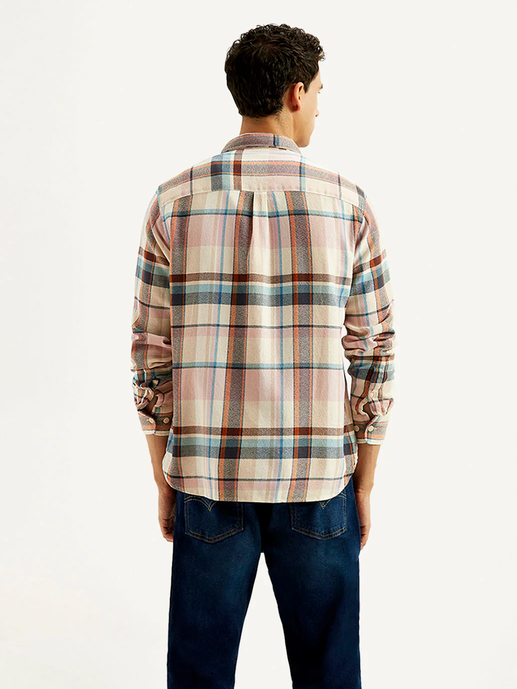 Men's Checkered Slim Fit Shirt - Image 3