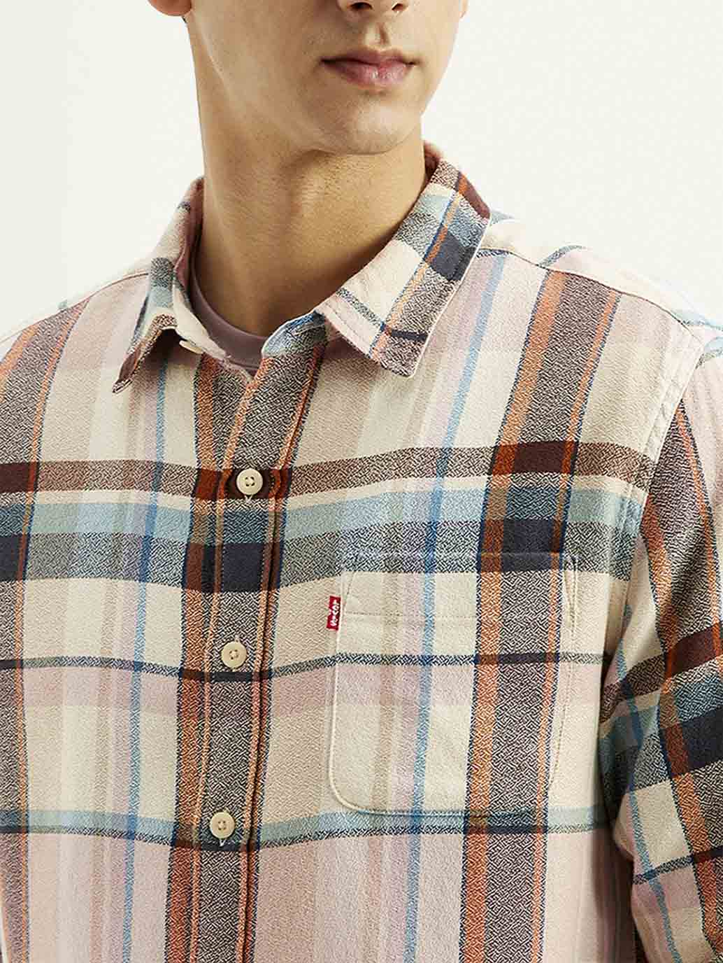 Men's Checkered Slim Fit Shirt - Image 4