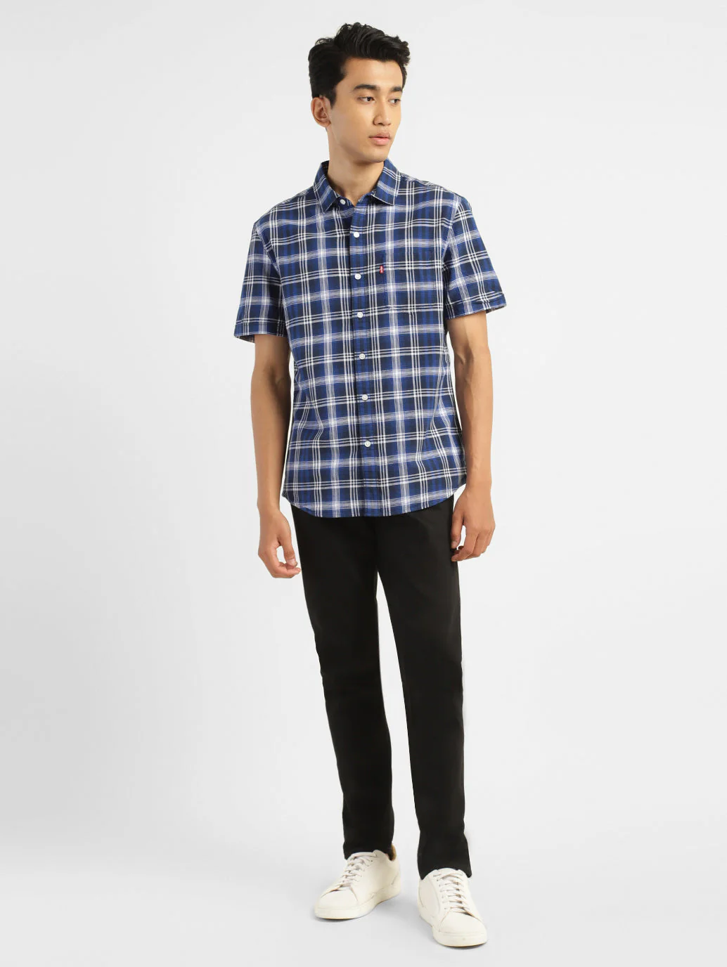 Men's Chekered Slim Fit Shirts - Image 6