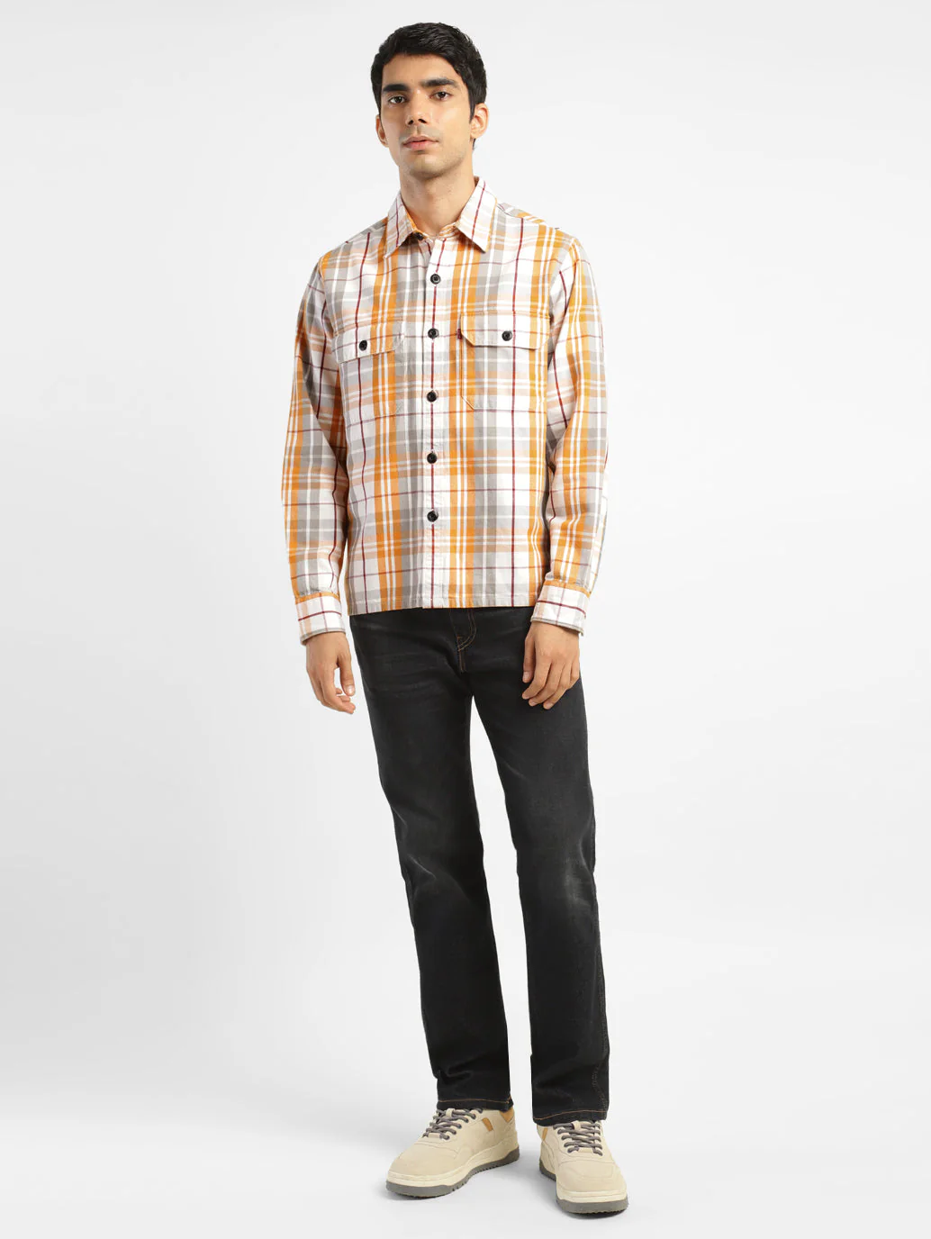 Men's Chekered Regular Fit Shirts