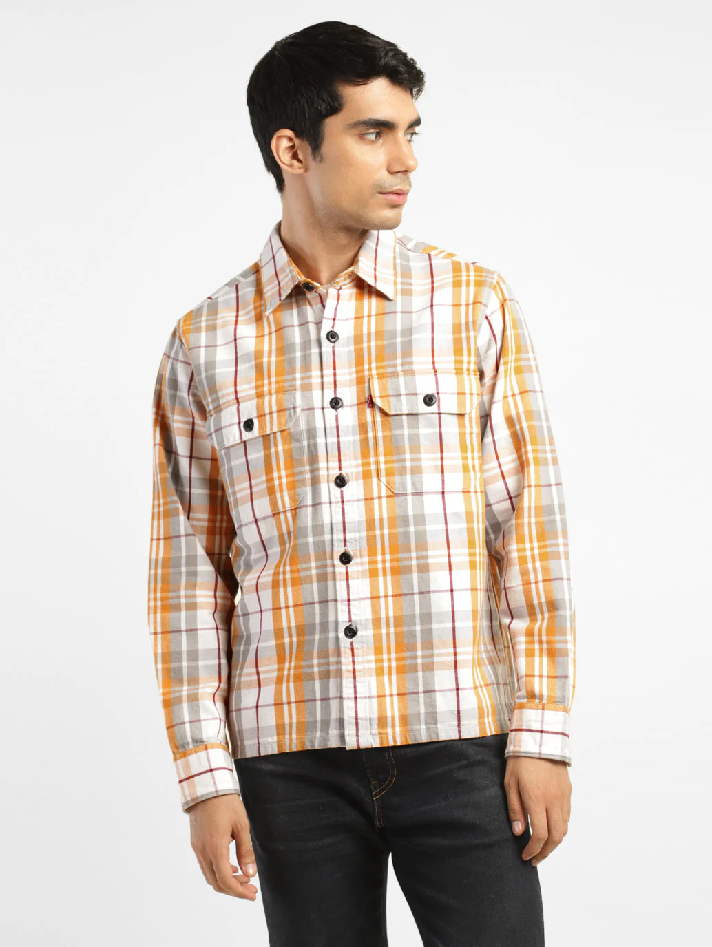 Men's Chekered Regular Fit Shirts - Image 2