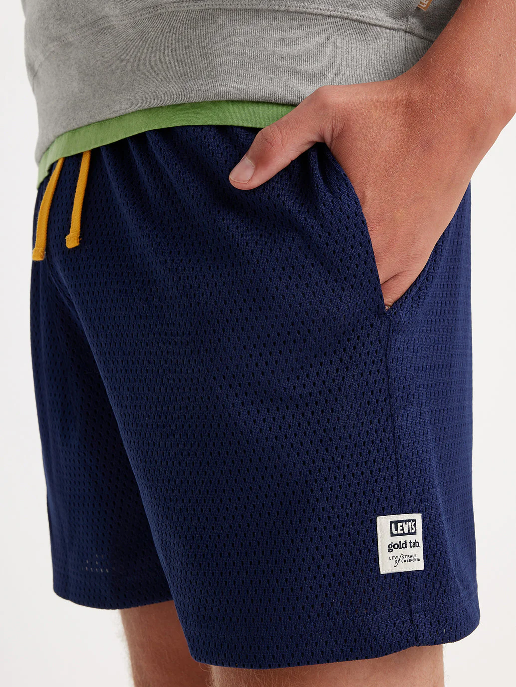 Men's Blue Regular Fit Shorts - Image 5