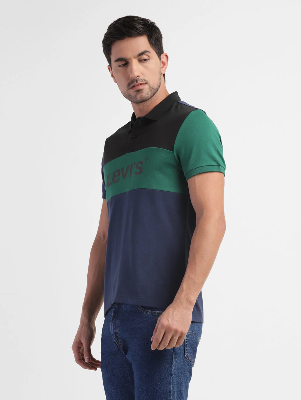 Men's Colorblock Regular Fit T-shirt - Image 4