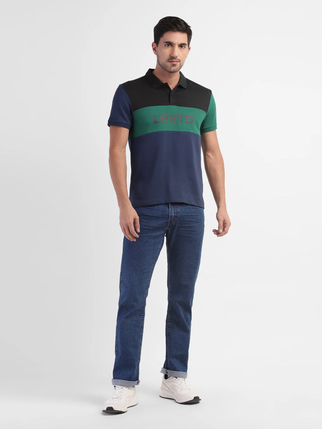 Men's Colorblock Regular Fit T-shirt - Image 5