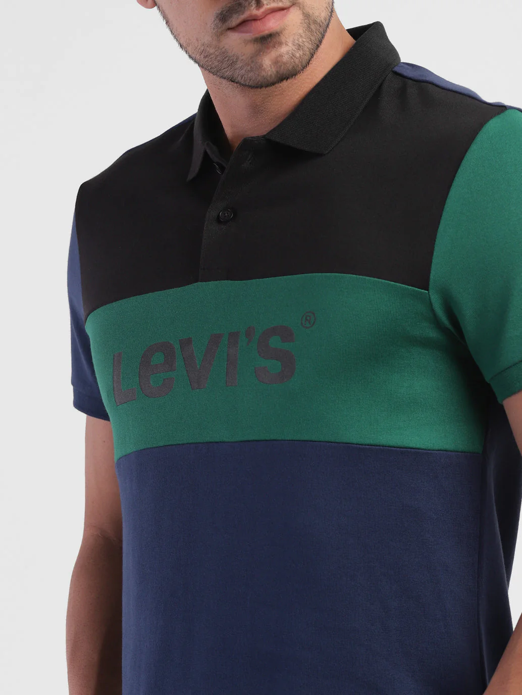Men's Colorblock Regular Fit T-shirt - Image 6