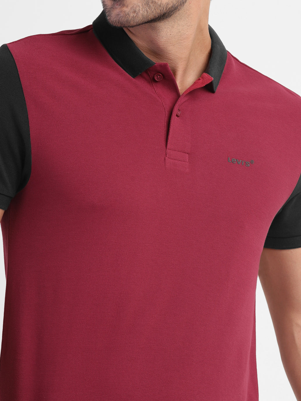 Men's Colorblock Polo T-shirt - Image 6