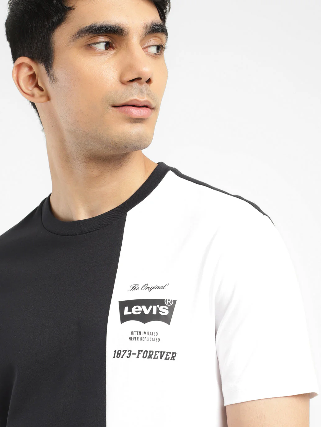 Men's Colorblock Crew Neck T-shirt - Image 5
