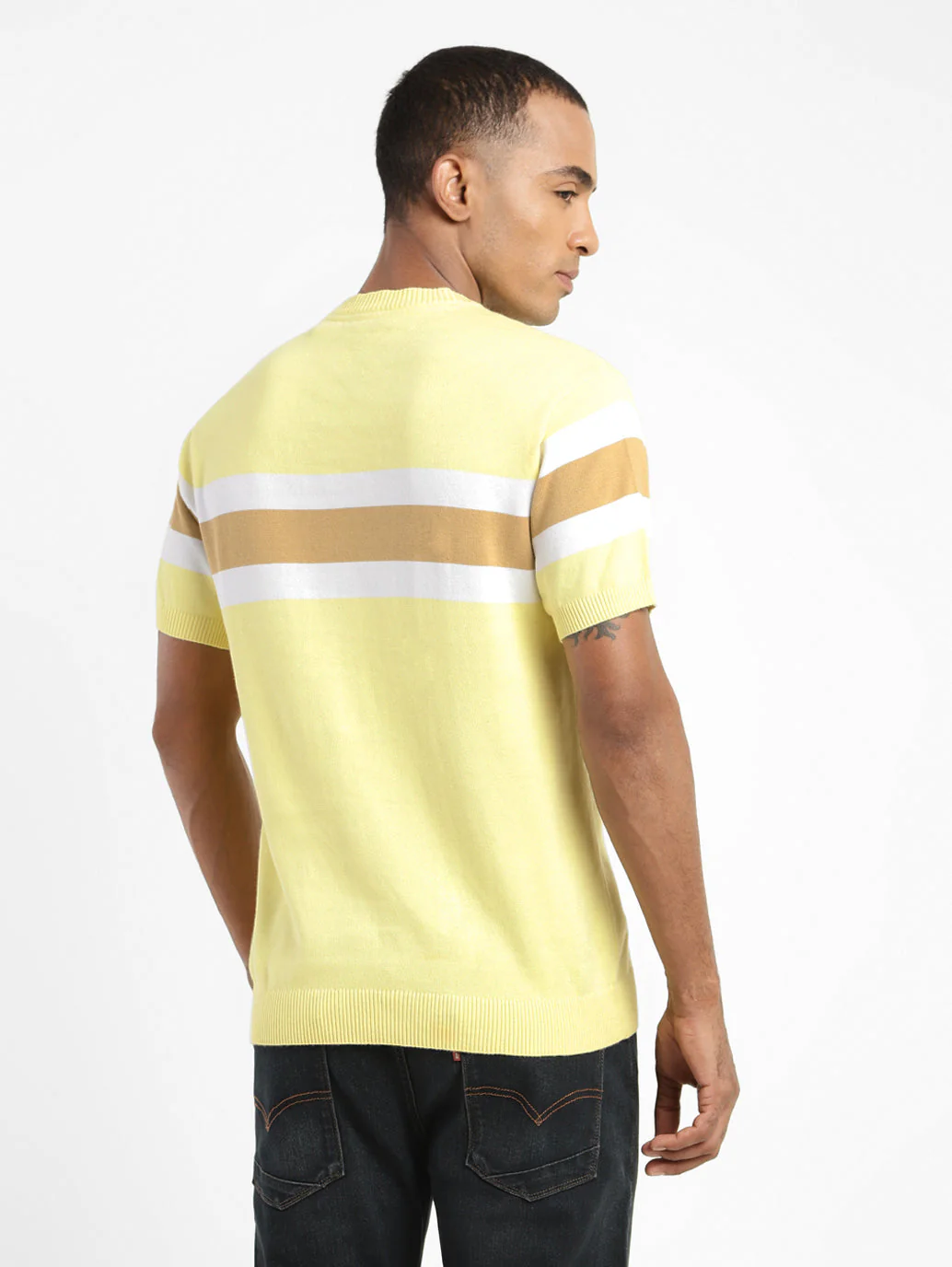 Men's Colorblock Crew Neck T-shirt - Image 3