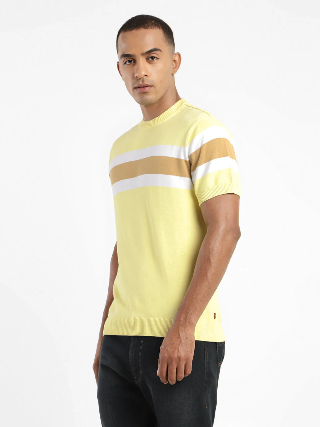 Men's Colorblock Crew Neck T-shirt - Image 4