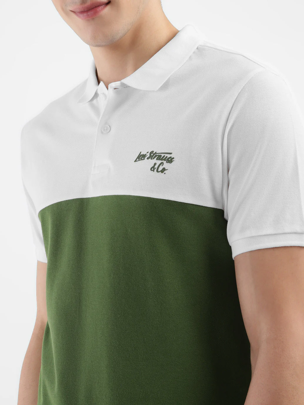 Men's Colorblock Polo T-shirt - Image 5