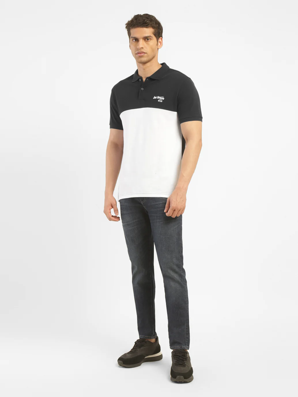 Men's Colorblock Polo T-shirt - Image 5