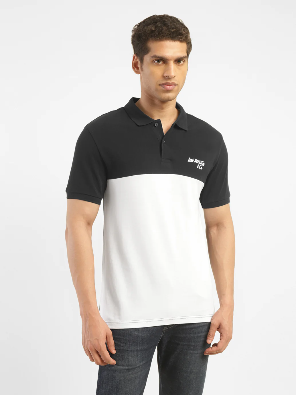 Men's Colorblock Polo T-shirt - Image 6