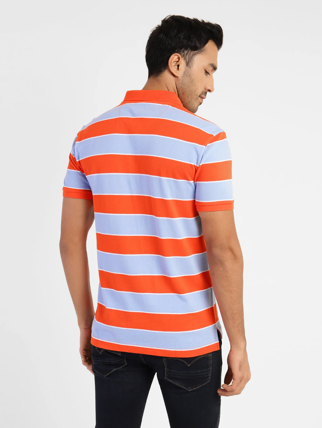 Men's Colorblock Polo T-shirt - Image 3