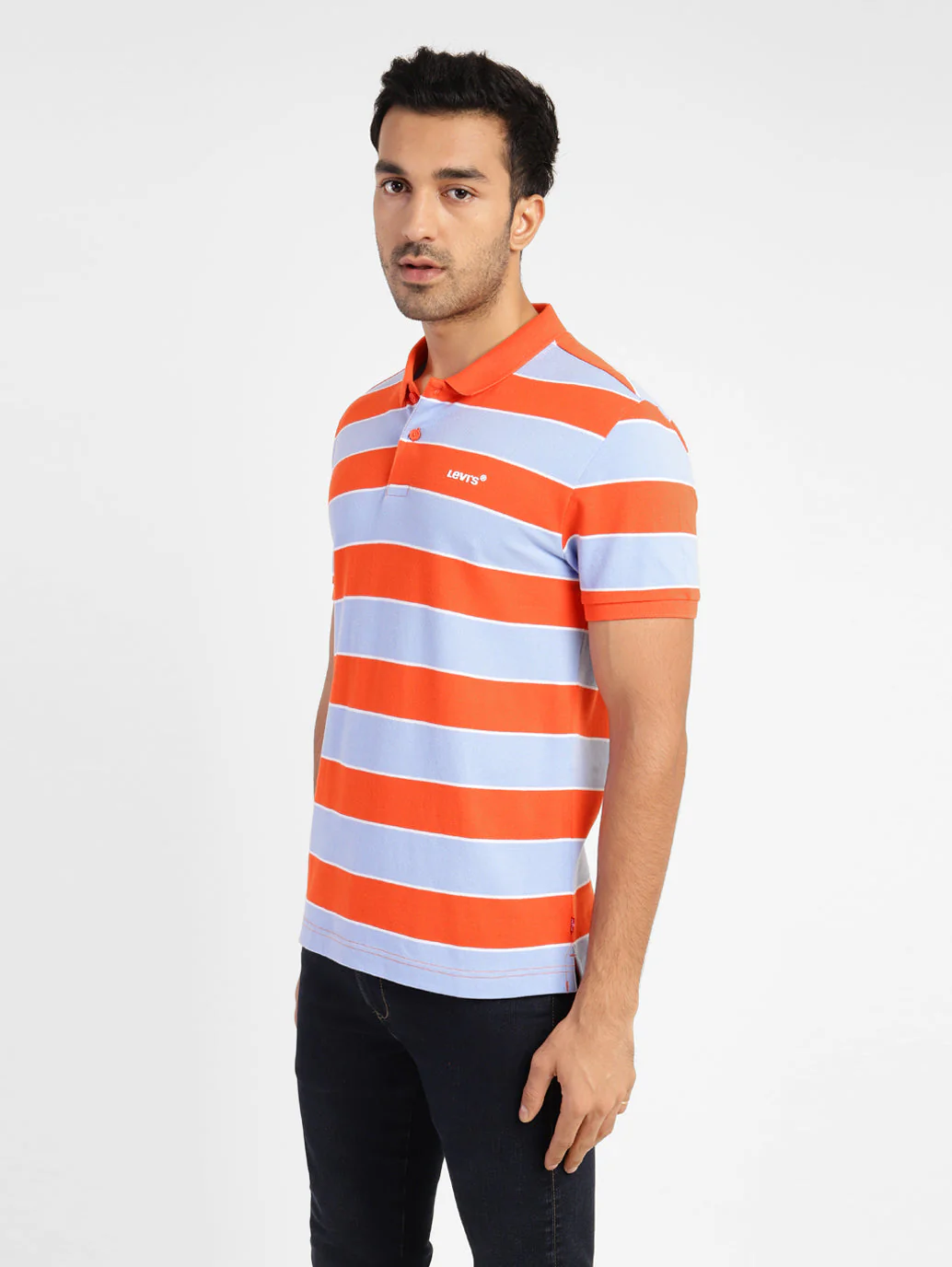 Men's Colorblock Polo T-shirt - Image 4