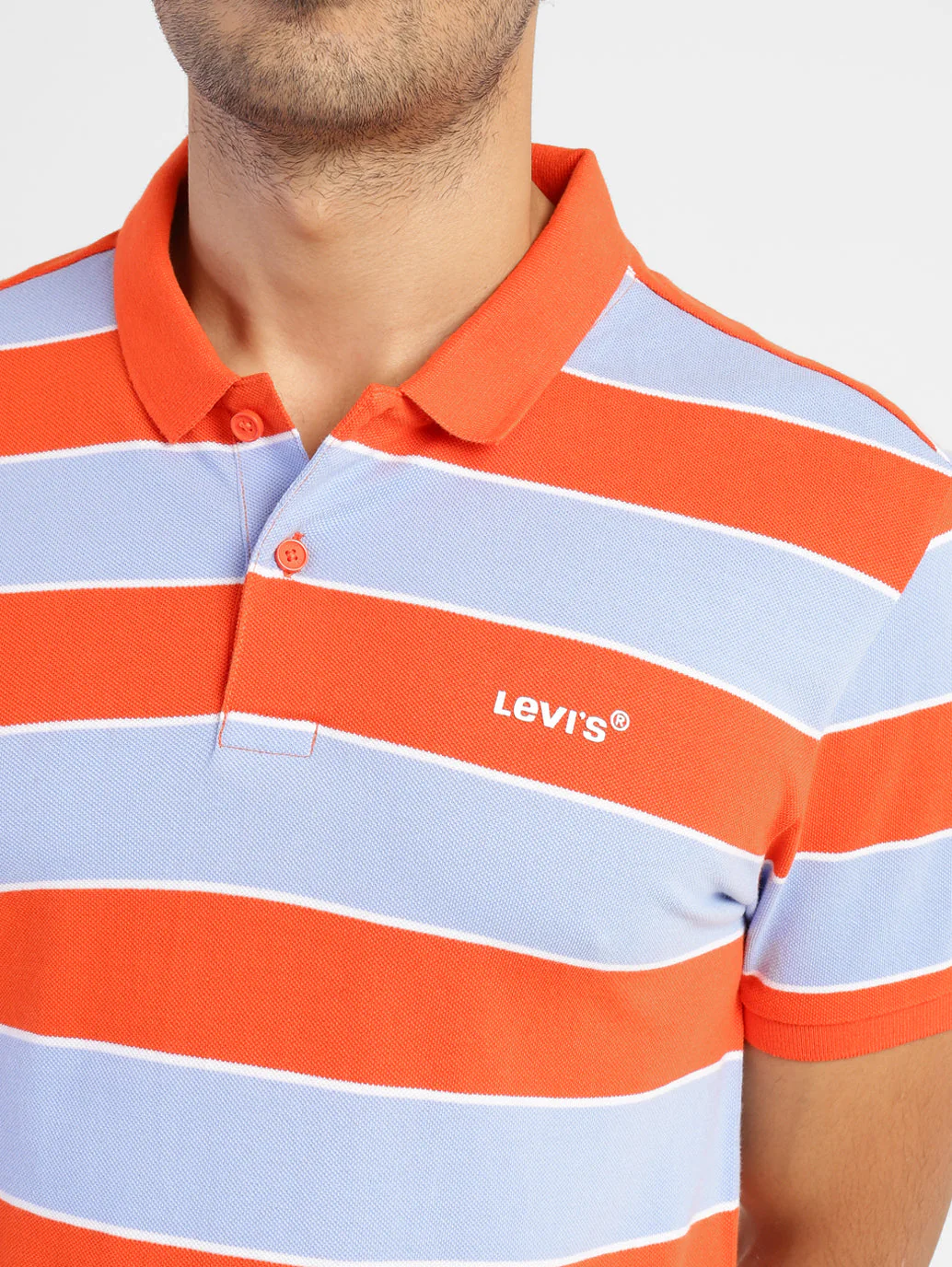Men's Colorblock Polo T-shirt - Image 5