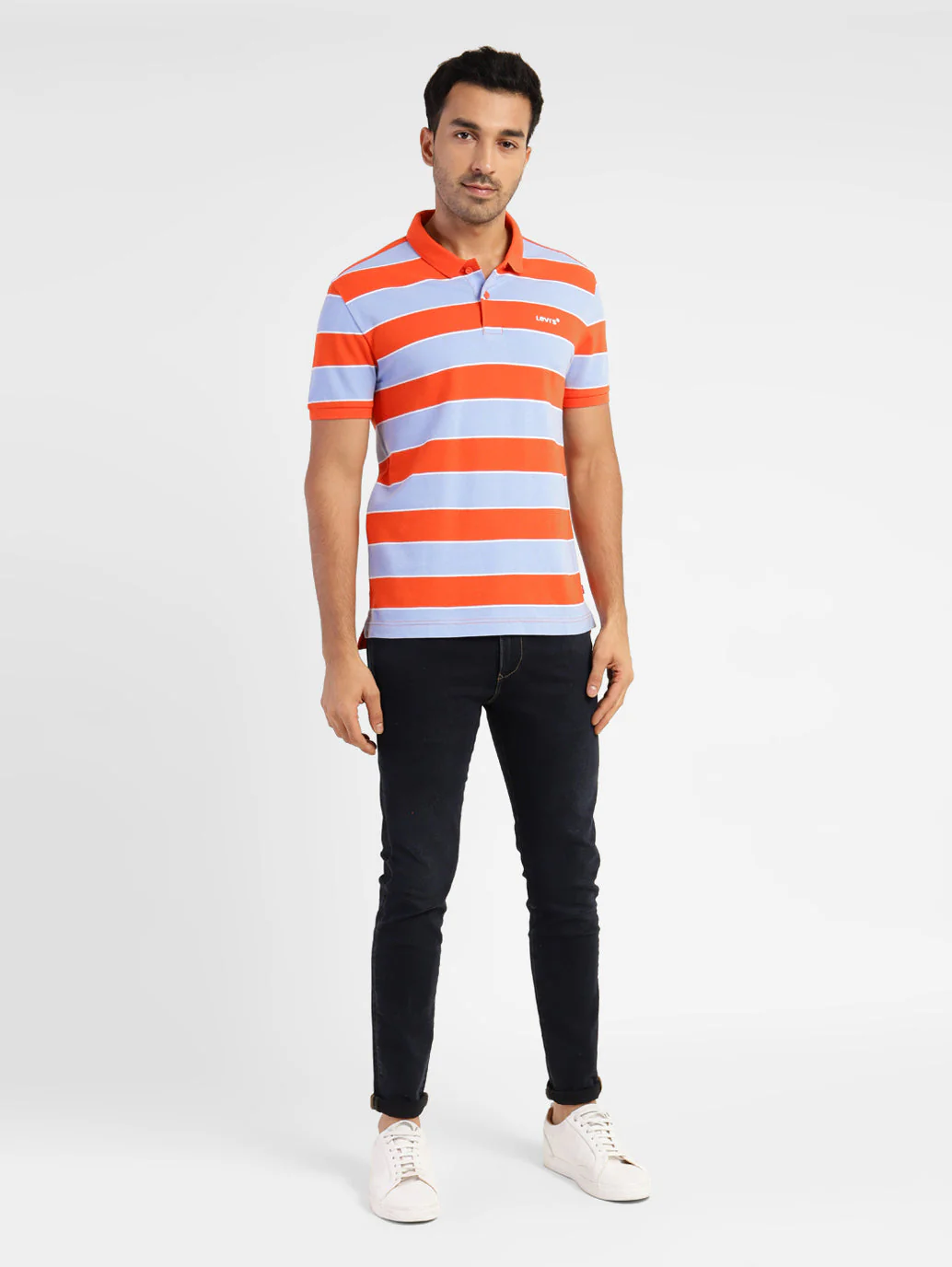 Men's Colorblock Polo T-shirt - Image 6