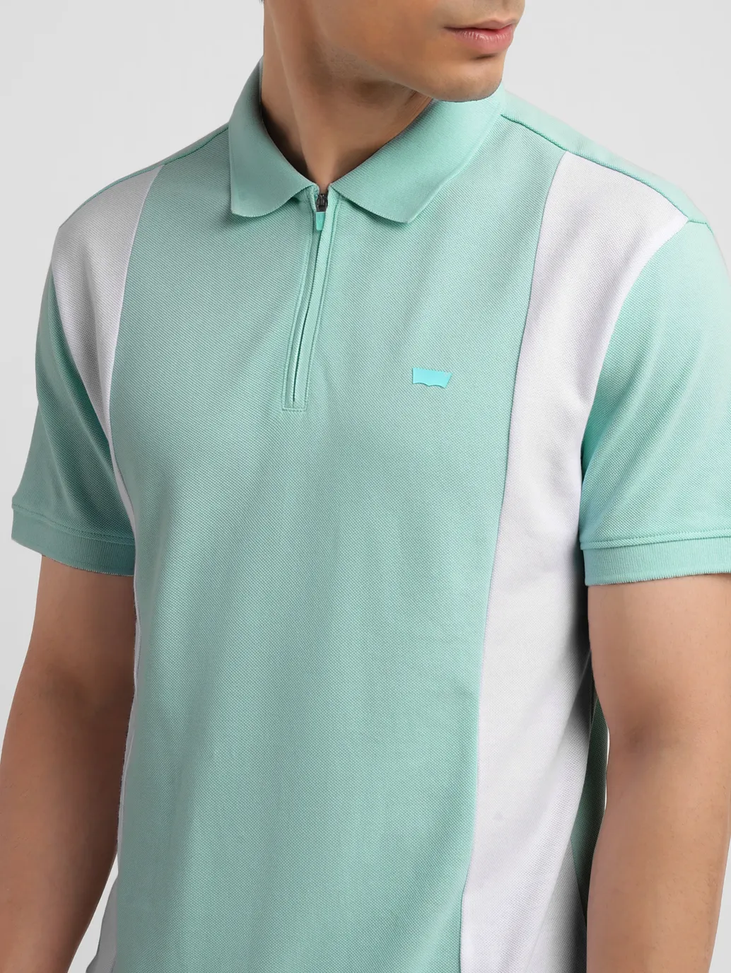 Men's Colorblock Slim Fit Polo T-shirt - Image 5