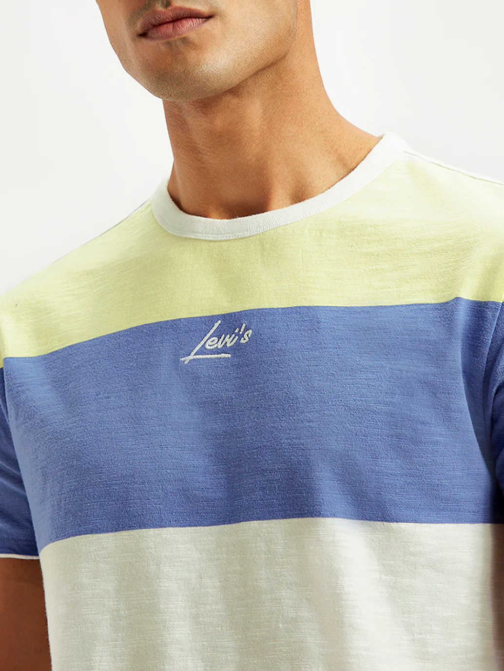 Men's Colorblock Regular Fit T-Shirt - Image 5
