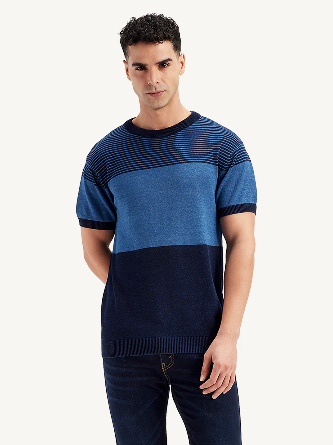 Men's Colorblock Slim Fit T-Shirt - Image 2