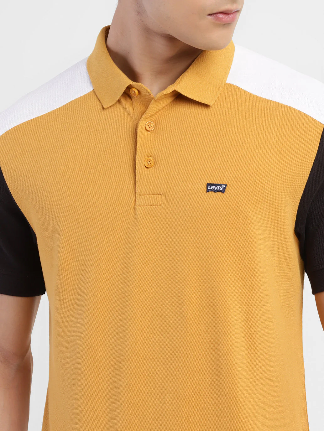 Men's Colorblock Regular Fit Polo T-shirt - Image 6