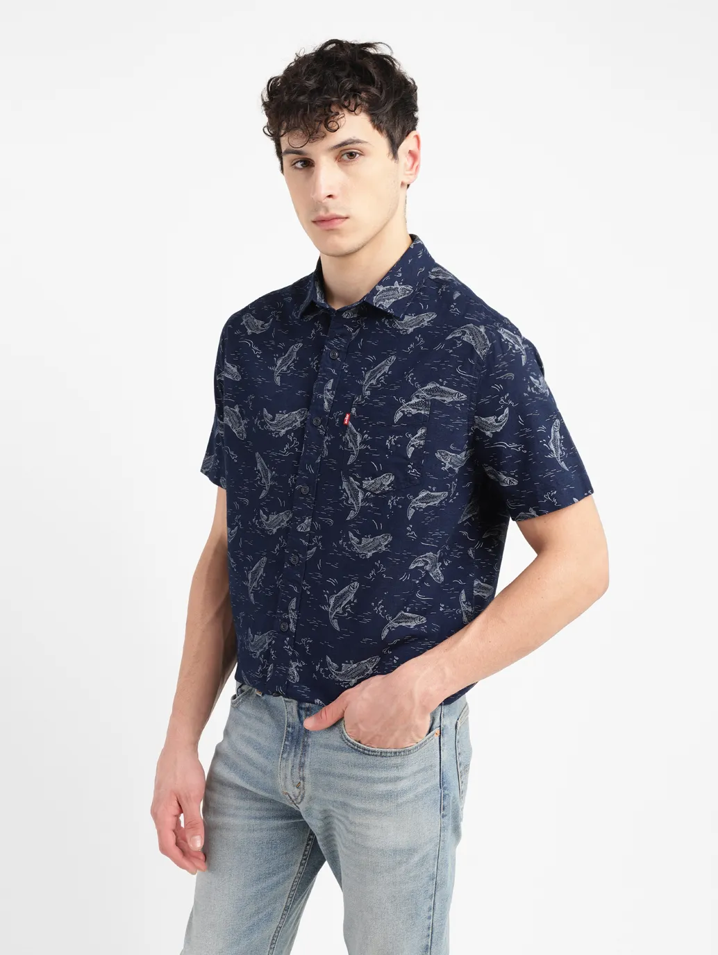 Men's Conversational Slim Fit Shirt - Image 6