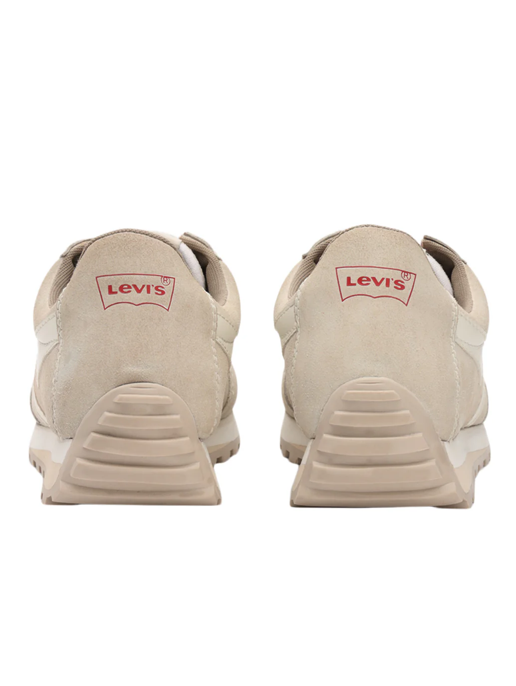 Men's Cream Colorblock Sneakers - Image 5