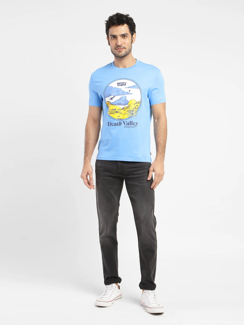 Men's Graphic Print Slim Fit T-shirt - Image 6