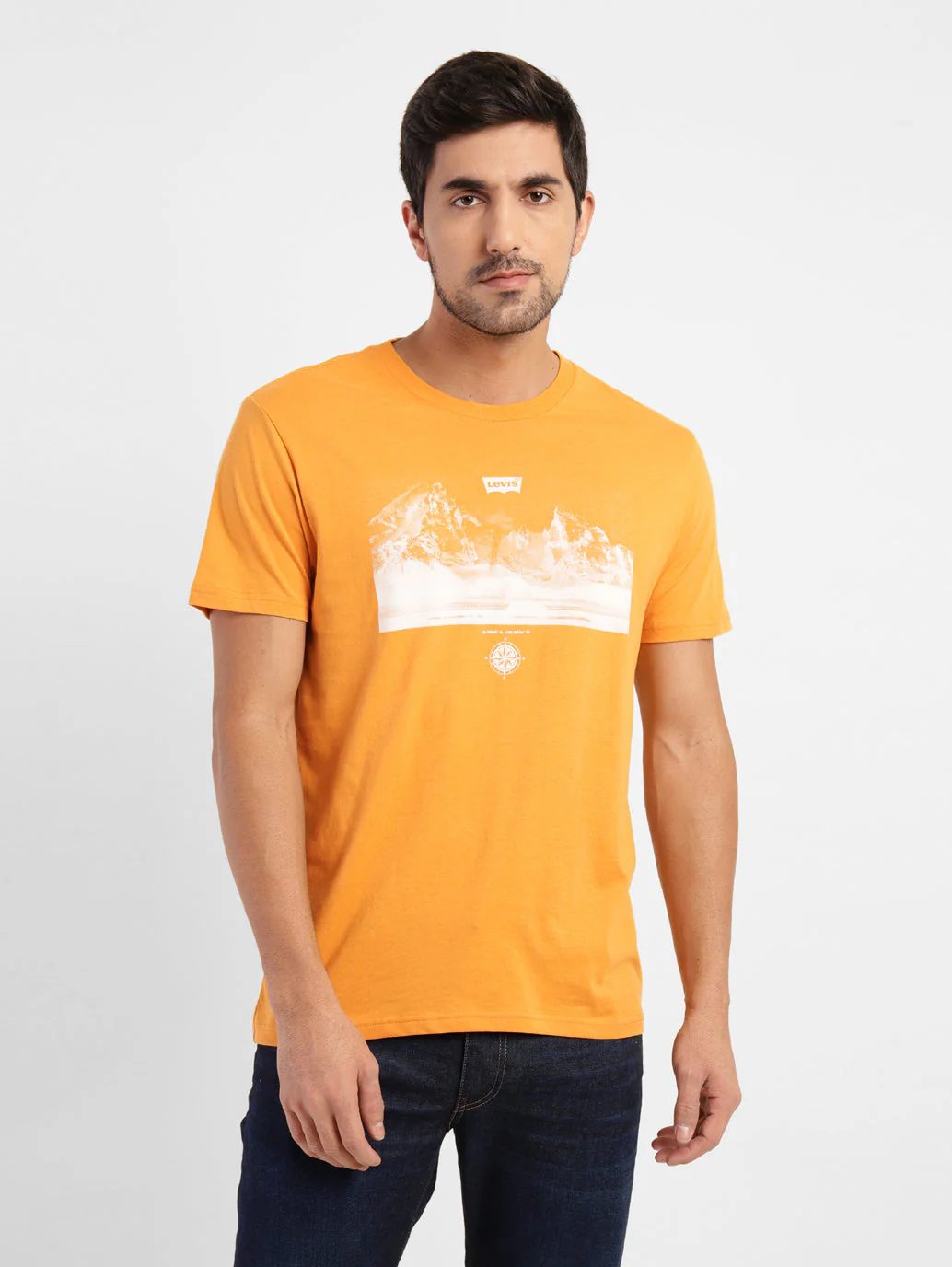 Men's Graphic Print Slim Fit T-shirt - Image 2