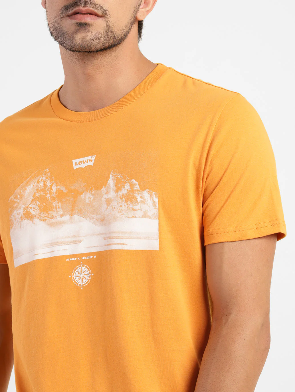 Men's Graphic Print Slim Fit T-shirt - Image 5
