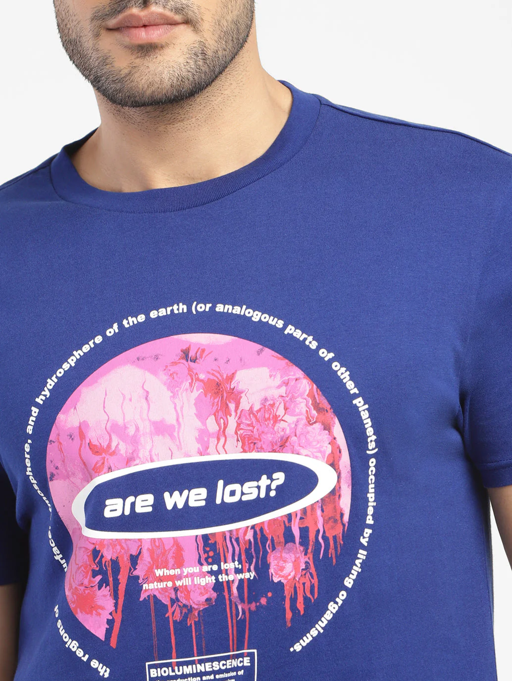 Men's Graphic Print Crew Neck T-shirt - Image 5