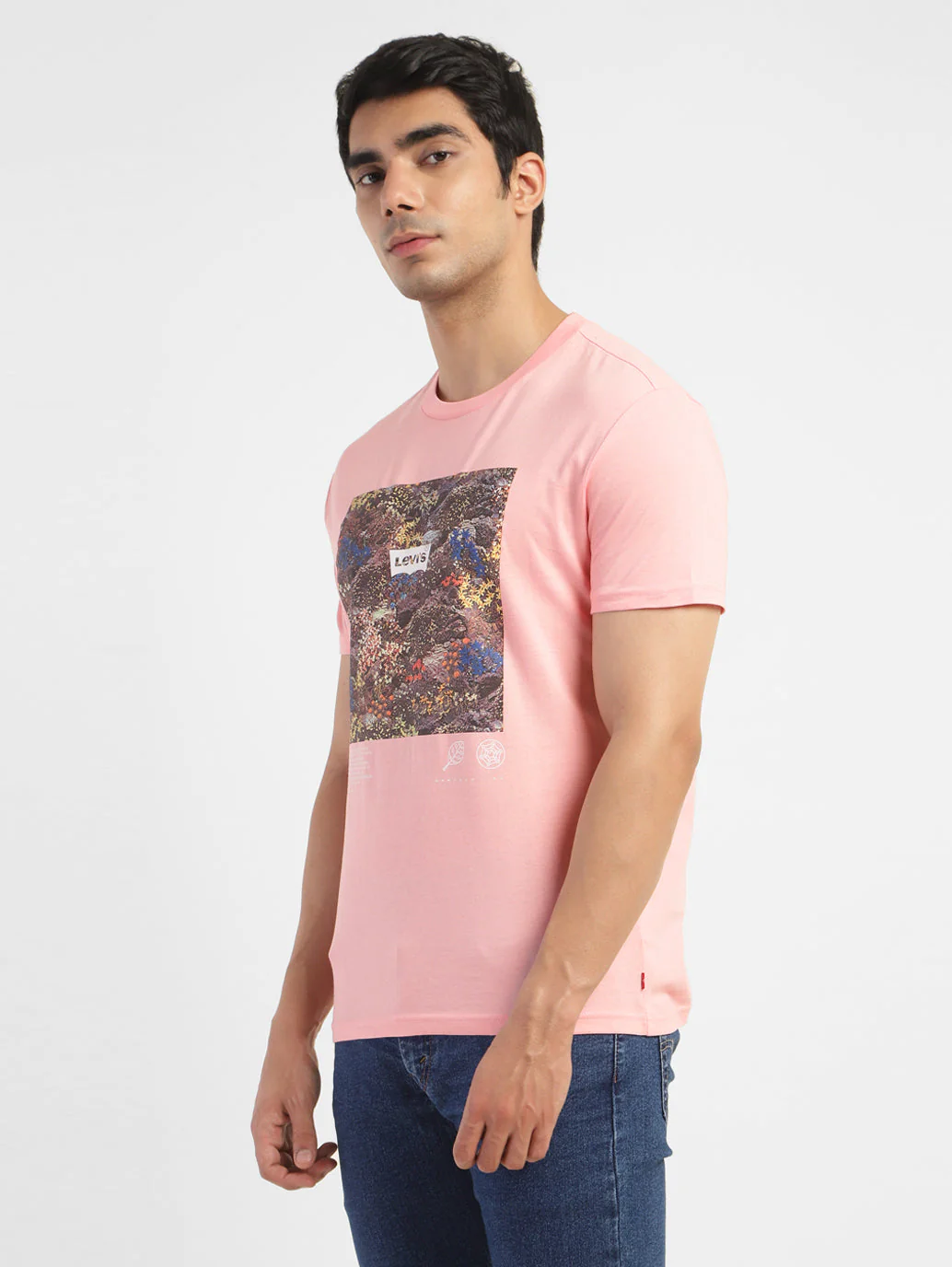 Men's Graphic Print Slim Fit T-shirt - Image 4