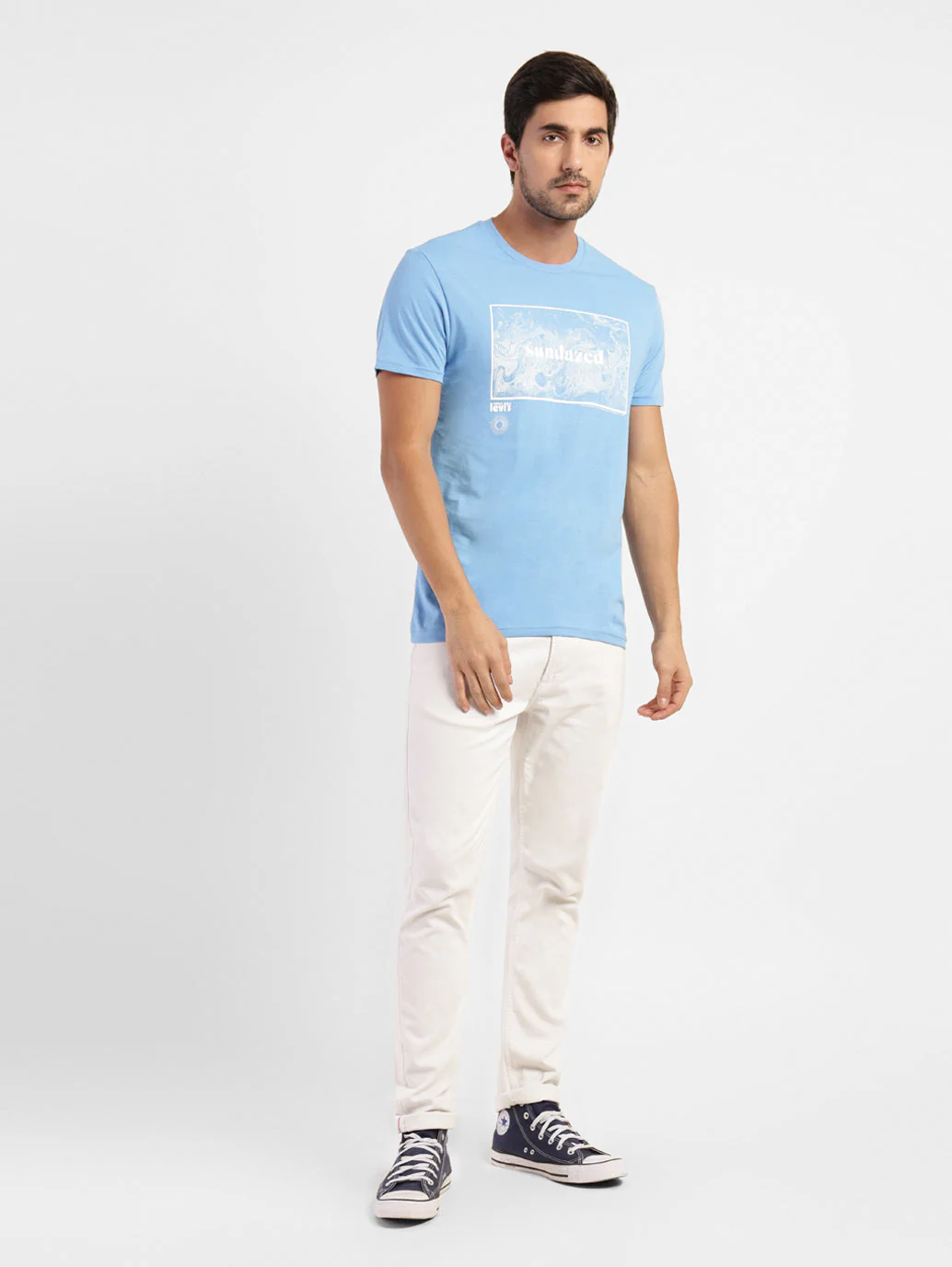 Men's Graphic Print Crew Neck T-shirt - Image 6