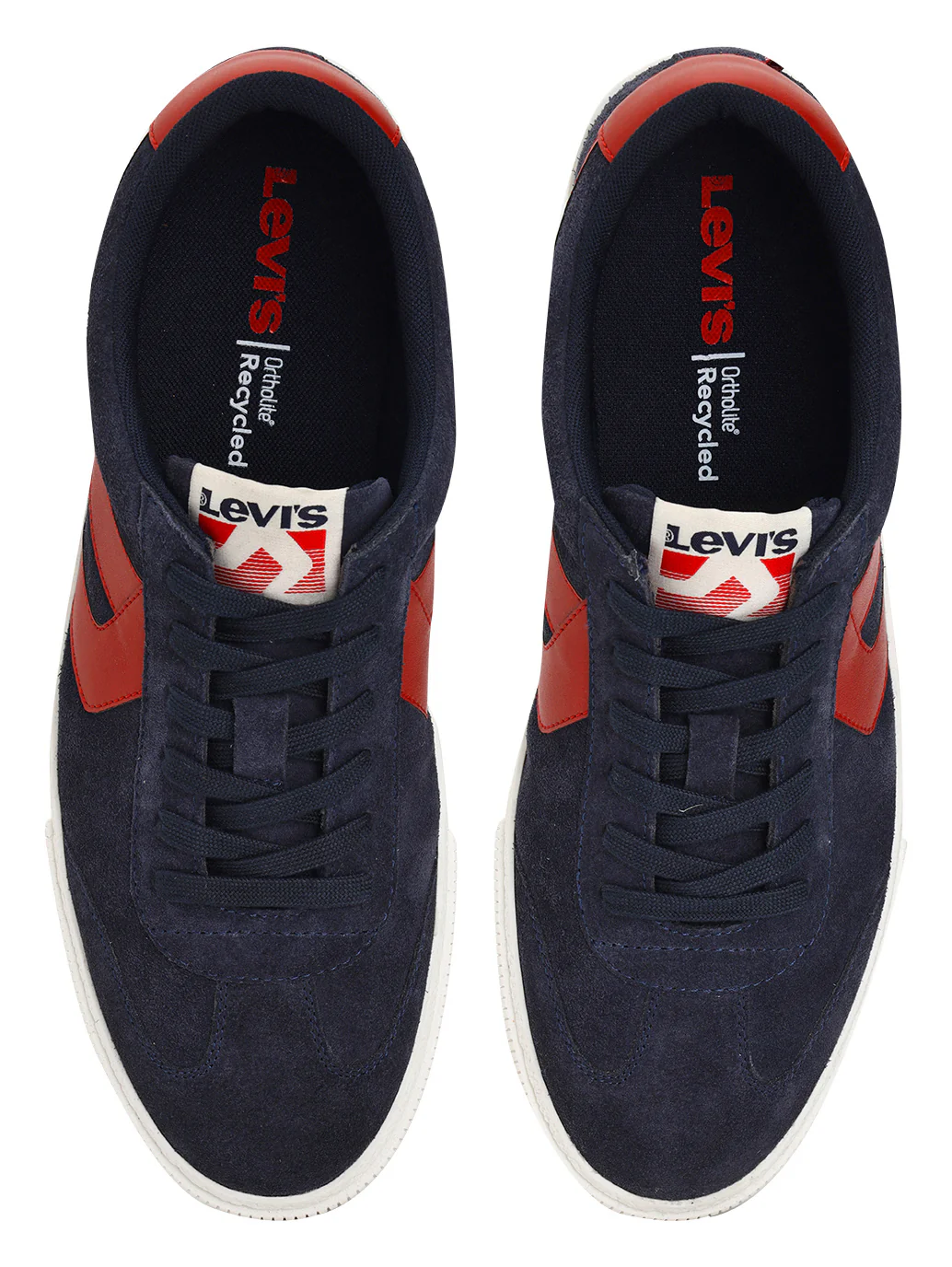 Men's Dark-Blue Colorblock Sneakers - Image 4