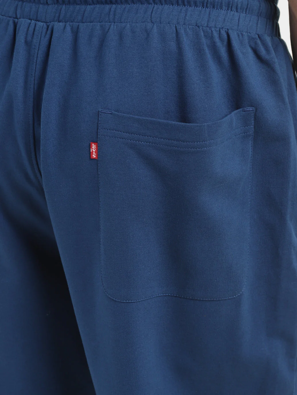Men's Dark Blue Regular Fit Shorts - Image 5