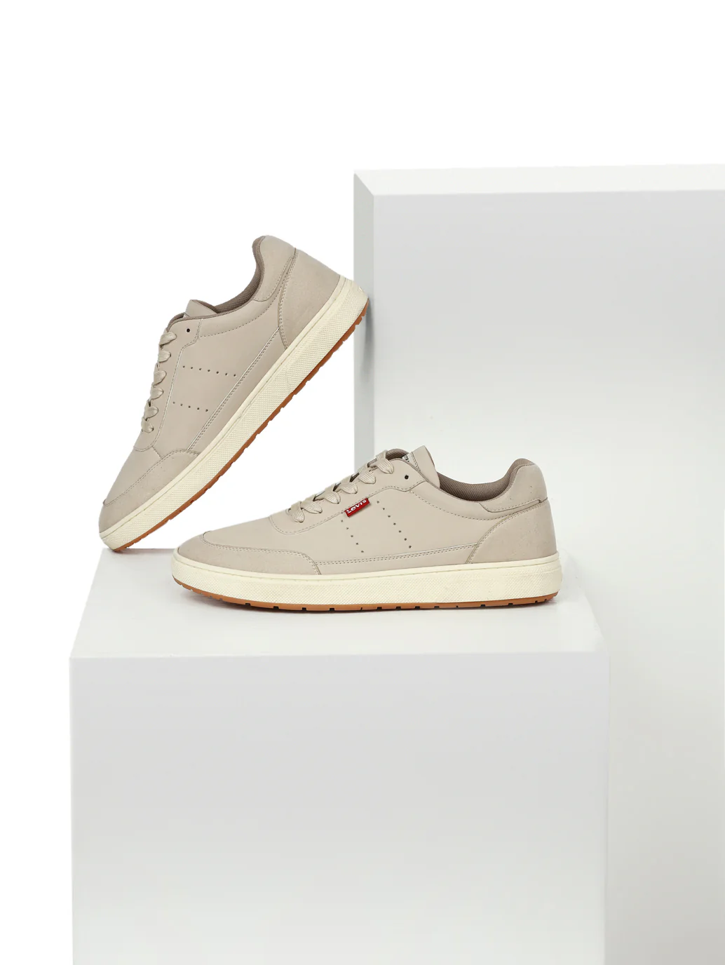 Men's Denver Beige Casual Shoes - Image 6