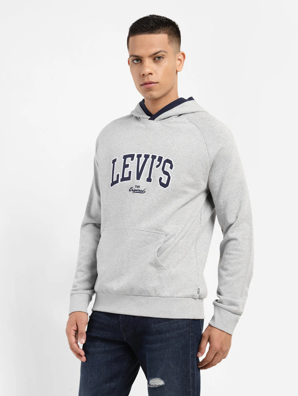 Men's Brand Logo Hooded Sweatshirt - Image 2