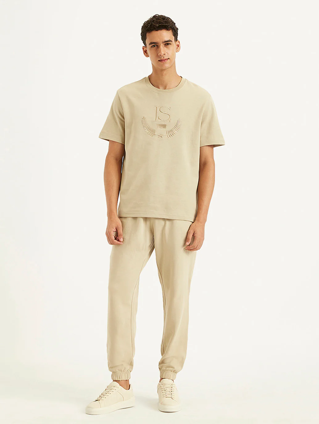 Men's Embroidered Regular Fit T-Shirt - Image 3