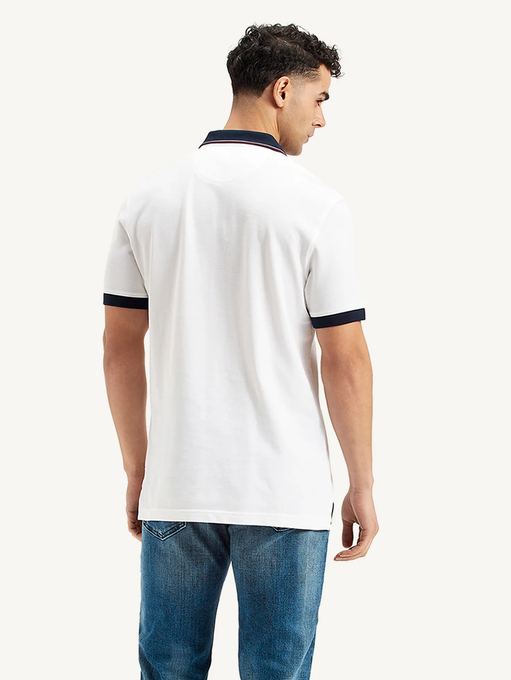 Men's Embroidered Slim Fit Polo T-Shirt - Image 5