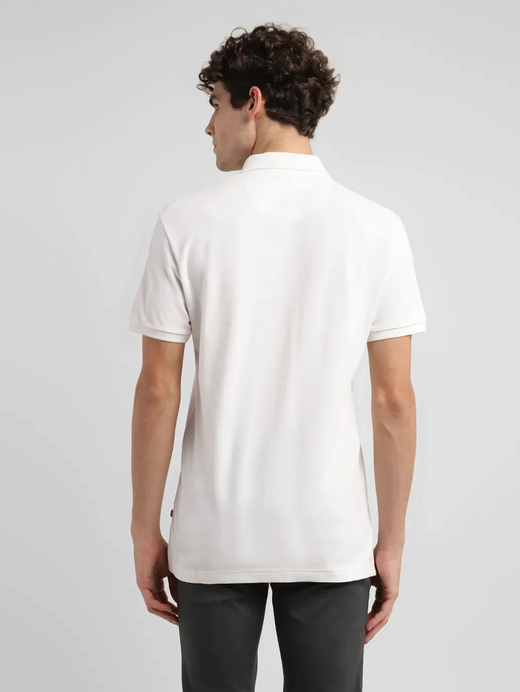Men's Embroidered Slim Fit Polo T-shirt - Image 3