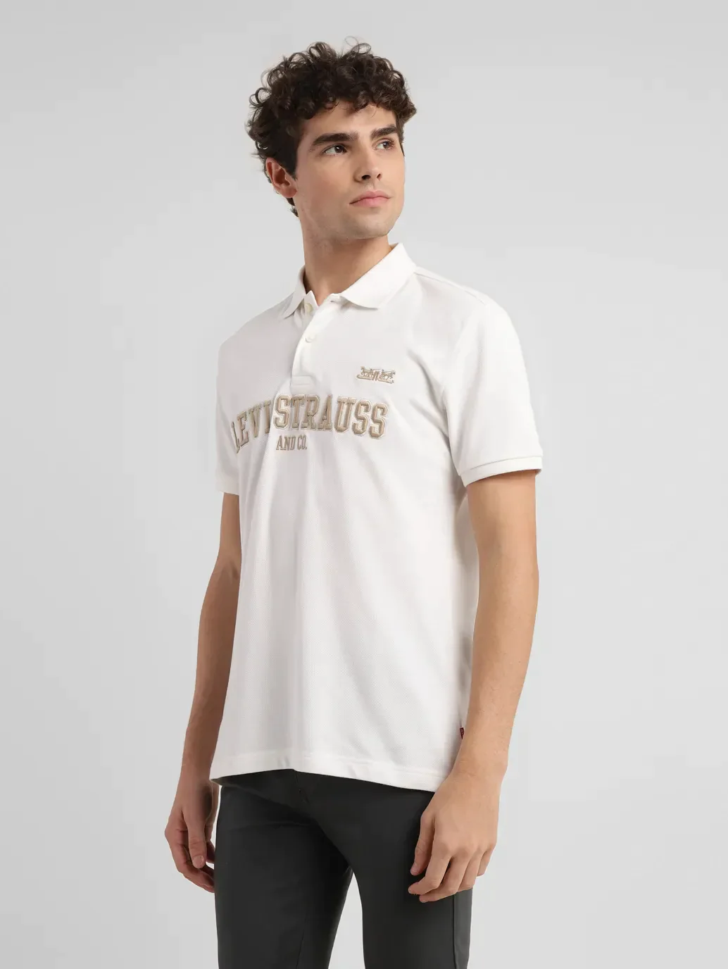 Men's Embroidered Slim Fit Polo T-shirt - Image 4