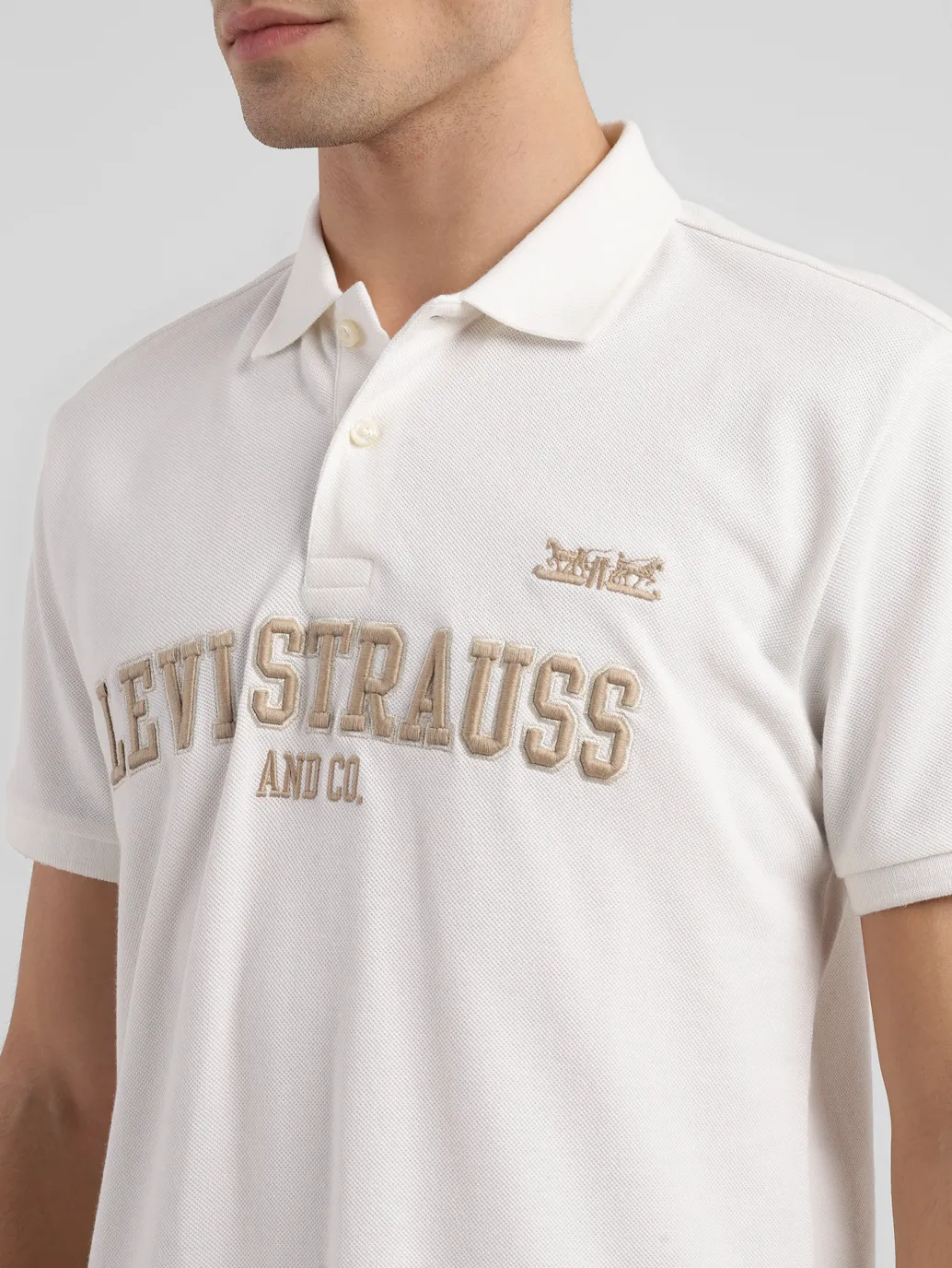 Men's Embroidered Slim Fit Polo T-shirt - Image 5